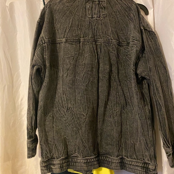 NWOT Vintage Oversized Denim Jacket - Picture 2 of 5